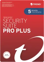 Trend Micro Security Suite Pro+ 5-Device 2-Year (ESD)