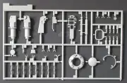 DRAGON 1/35th Scale KING Tiger Porsche Turret - Parts Tree N from Kit No. 6189