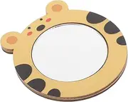 Early Education Mirror Travel Hand Mirror Cute Mirror for Desk Mirror for Room Cartoon Mirror Cosmetic Mirror Lash Extension Mirror Lovely Mirror Mini Handheld Mirrors