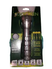 Go Green Power Power 28 LED Flashlight Silver GG-113-24SV