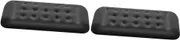 MAGICLULU 2pcs Non- Memory Wrist Rest Pad Ergonomic Support for Keyboard Mouse Office Accessory for Comfort Black Design for Enhanced Stability