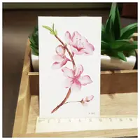 在飛比找蝦皮購物優惠-Y系列水彩粉紅櫻花K13【WAWA TATTOO】男女防水紋