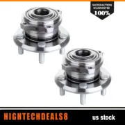 Front Wheel Hub Bearings Assembly (2) Fits Dodge Challenger 2017-2021 AWD No-ABS