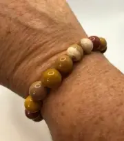 Australian Mookaite Jasper Bracelet 10mm