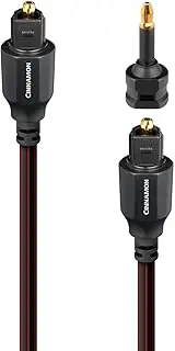 AudioQuest Cinnamon Optilink Toslink Audio Cable 5 m Black