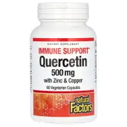 Natural Factors, Immune Support, Quercetin, 500 mg, 60 Vegetarian Capsules