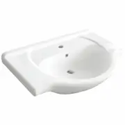 Estilo 750mm Ceramic Basin With 1 Tap Hole