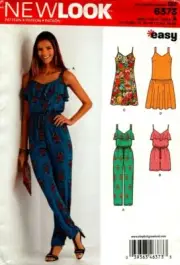 New Look Sewing Pattern 6373 Womens Dress Jumpsuit Sewing Pattern Size 8-20 NEW