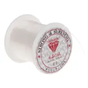 Crystal Beading Cords Invisible Wire Cord for Seed Beads Jewelry Making 100m