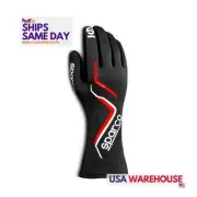 Sparco SCO00136308NR SFI 3.3/5 Black Fire Retardant Driving Gloves Pair XS