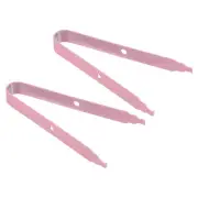 Keycap Puller Switch Remover DIY Tool Fixing Keyboard Steel, Pink 2pcs