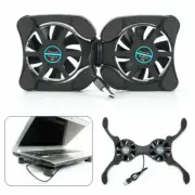 Laptop Cooling Fan Pad Cooler USB Mat Foldable For Coolpad Computer N0D6