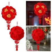 Chinese Lantern Decorations Traditional Tassel Trim Spring Festival Lantern