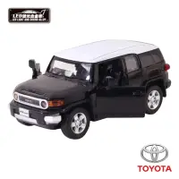 在飛比找momo購物網優惠-【KIDMATE】1:32聲光合金車 Toyota FJ C