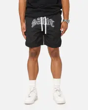 [SAINT MORTA] Saint Morta Lucius Shorts Black - Size S S Black