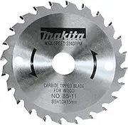 Makita Crclr Saw Bld, 3-3/8 In, 24 Teeth, Carbide, Wood