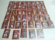 1996 PLAYOFF CONTENDERS GENUINE LEATHER NEAR HALF SET 45 NO DUPES LOT MINT