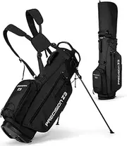 xinyee Portable Golf Rack Bag with Braces Bracket Golf Bag with Stand Support Lightweight Golf Bag Antifriction Golf Rack Package