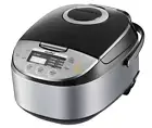 Rice Cooker 12 Cups Cooked/6 Cups Uncooked, Portable Non-Stick Rice Maker