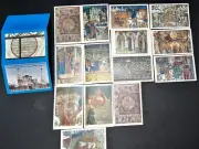 Souvenir 14 Postcard Set Frescoes Church of Prophet Elijah at Yaroslavl RU