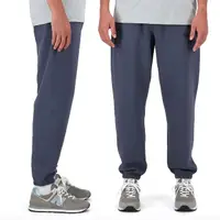 在飛比找momo購物網優惠-【NEW BALANCE】男款 深藍色 慢跑 休閒 口袋 棉