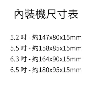 5.2吋 5.5吋 6.3吋 6.5吋 通用橫式皮革腰包牛津布魔鬼氈腰包繫皮帶腰包