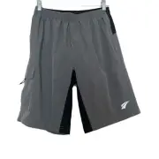 EZRUN Men's 3D Padded Mountain Bike Shorts Lightweight MTB Cycling Shorts Sm