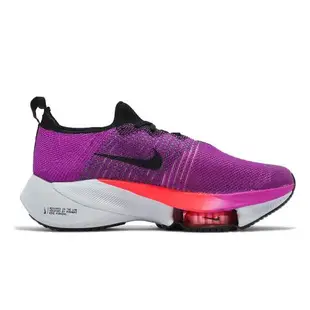 Nike 慢跑鞋 Air Zoom Tempo Next% FK 女鞋 螢光紫 路跑 氣墊 運動鞋 CI9924-501 [ACS 跨運動]