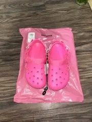 NEW SEALED “Posty Co” X Crocs Duet Max 2 Clog Pink NEVER WORN POST MALONE