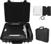 Mini Dish Travel Case, Hard Shell Carrying Bag with USB C to DC Power Cord, Waterproof Satellite Travel Case, Storage Case for Kickstand, Adapter, Cables