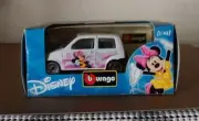 Disney Bburago Minnie Mouse fiat 500 1/43 Scale Diecast