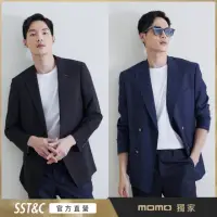 在飛比找momo購物網優惠-【SST&C.超值限定.】男士 休閒版西裝外套/都會獵裝外套