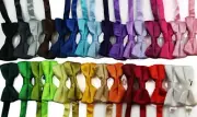 Boys Kids Plain Bow Tie Party Wedding School Pageboy Black White Red Blue Bowtie