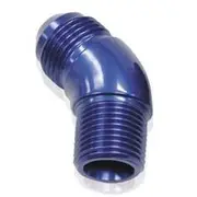 Aeroflow 45° NPT to AN Full Flow Adapter 1/2" to -10AN, AF523-10