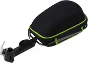 Hellery Bicycle Rear Carrier Bag Pannier for Backseat Storage, Black Green