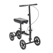 Drive Medical Steerable Folding Knee Walker Knee Scooter, Alternative to Crutche