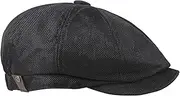 [FBBULES] Flat Caps 8 Panel Peaky Herringbone Gatsby Hat Baker Boy Newsboy Cap Fashion Ivy Irish Hats for Men Women with Elastic Band