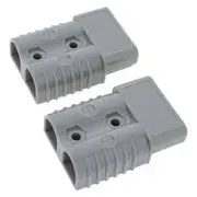 Jaylec 175A Grey Connectors with Terminals, Pack of 2 - ECH9175