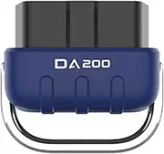 OURHZTB DA200 Bluetooth OBDII AI Scanner Car Engine Fault Code Reader, Auto Diagnostic Scan Tool for iOS & Android, fits for 1996 or Newer OBD2 Protocol Vehicle