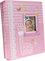 [VINTORKY] 6 Pink Photo Album for Pages Interstitial Design DIY Photo Storage Creative Commemorative Book for Memories Safe Material present for Special Moments