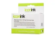 Icon Compatible Ink Cartridge Value Pack Replacement for Epson 73N - BCMY