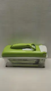 1 Second Slicer - Green - Cheese Tomato Vegetable (5 In 1) 13 Pieces!!!