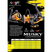 在飛比找蝦皮購物優惠-Oxgn MUSKY 鹽水游戲 4000hp