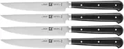 ZWILLING 39029-000-0 Set of 4 Steak Knives Stainless Steel 12 cm Black