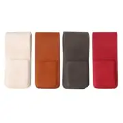 USB Cable Clips Wire Winder Desktop Data Cord Management Leather Fixer