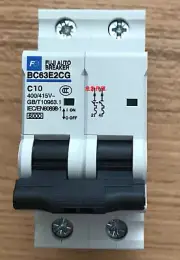 Fuji Electric Miniature Circuit Breaker MCB BC63E2CG-2P C10 10A