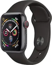 Apple Watch Series 4 Cellular Aluminium 44mm Black (Renewed)