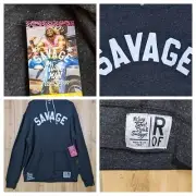 Roots Of Fight Macho Man Randy 'SAVAGE' Hoodie XXL 2XL New Rare WWF WWE WCW