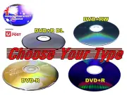 From OZ Quality 2PC Blank CD DVD Disc R RW DL 4X 8X 120MIN 8 GB 4.7GB Pick Type