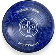 Drakes Pride Professional Bowls - Blue/Blue, Gripped, Size 3, Heavy